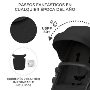 Travel System Newly 3 en 1 - KinderKraft - Mini Nuts - Expertos en sillas de auto y coches de paseo