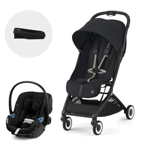 Travel System Orfeo - Cybex Gold - Mini Nuts - Expertos en sillas de auto y coches de paseo