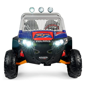 Vista frontal Auto Eléctrico Polaris RZR 900 24v de Peg Pérego