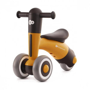 triciclo de aprendizaje amarillo Minibi de Kinderkraft