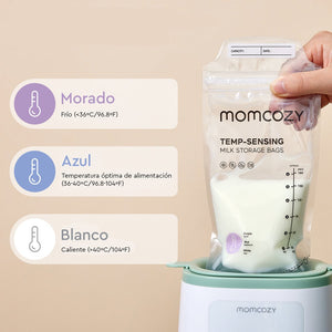 Bolsa para almacenar leche materna - MOMCOZY-MiniNuts expertos en coches y sillas de auto para bebé