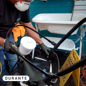 Servicio de Limpieza y Mantenimiento para coches de paseo - vista en uso