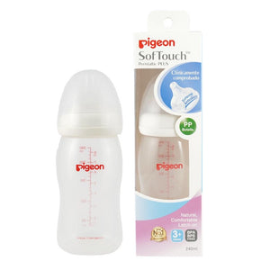 Mamadera Peristaltico Plus Boca Ancha Pigeon - Pigeon-MiniNuts expertos en coches y sillas de auto para bebé