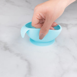 Mi primer set de alimentación (cuchara + plato) Bumkins - Bumkins-MiniNuts