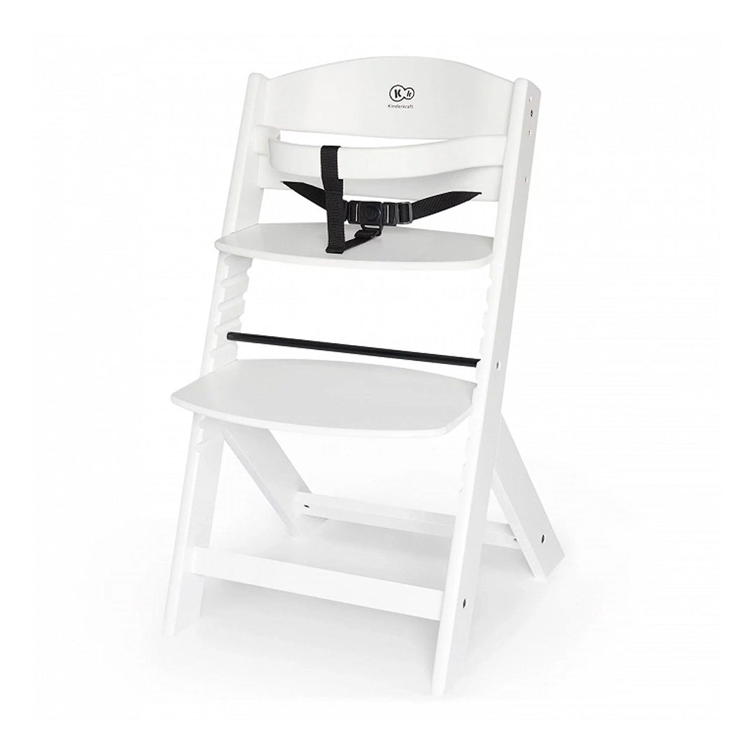 Silla de comer evolutiva 3 en 1 Enock color Full White - vista trasera