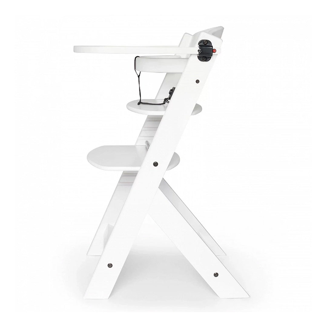 Silla de comer evolutiva 3 en 1 Enock color Full White - vista frontal