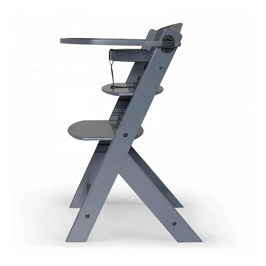 Silla de comer evolutiva 3 en 1 Enock color Full Grey - vista frontal