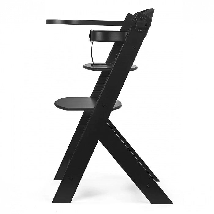 Silla de comer evolutiva 3 en 1 Enock color Full Black - vista lateral derecha