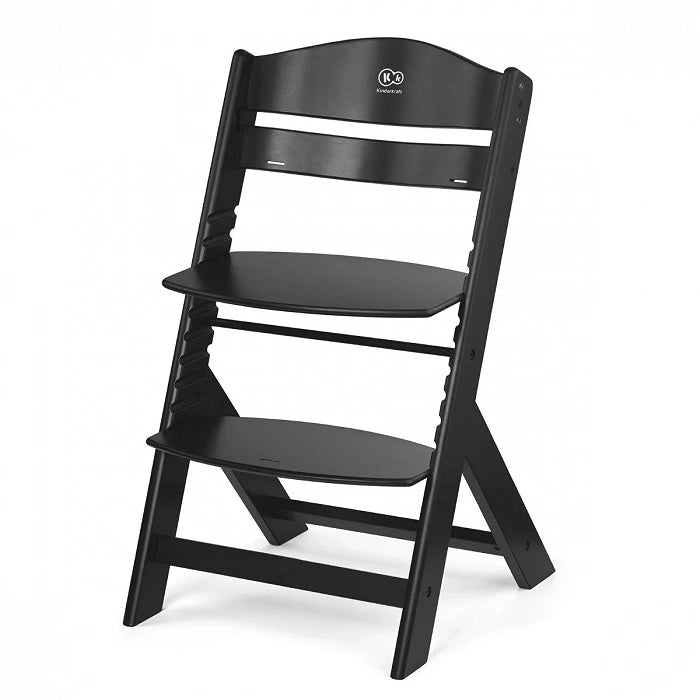 Silla de comer evolutiva 3 en 1 Enock color Full Black - vista lateral detalle