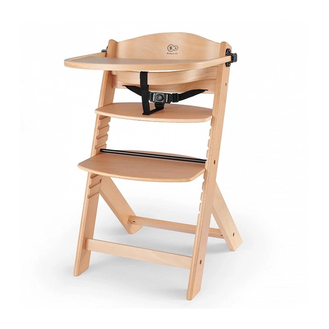 Silla de comer evolutiva 3 en 1 Enock color Wooden Natural - vista lateral