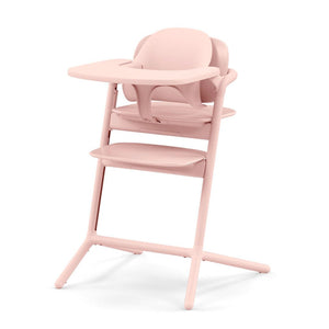 Silla de comer evolutiva 3 en 1 Lemo color Pearl Pink - vista lateral