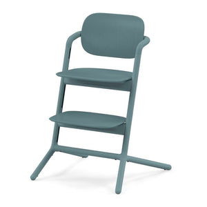 Silla de comer evolutiva 3 en 1 Lemo color Stone Blue - vista lateral