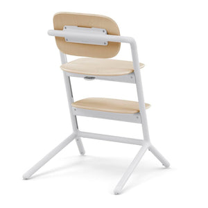 Silla de comer evolutiva 3 en 1 Lemo color Sand White - bandeja snack