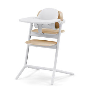 Silla de comer evolutiva 3 en 1 Lemo color Sand White - vista frontal