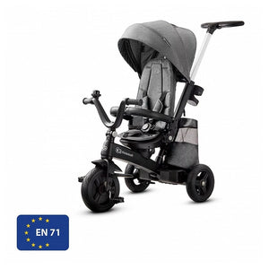 Coche Triciclo gris EASYTWIST de KinderKraft