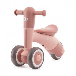 triciclo de aprendizaje rosado Minibi de Kinderkraft