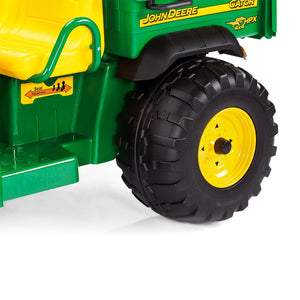 Vehículo eléctrico John Deere Gator HPX - detalle tolva trasera