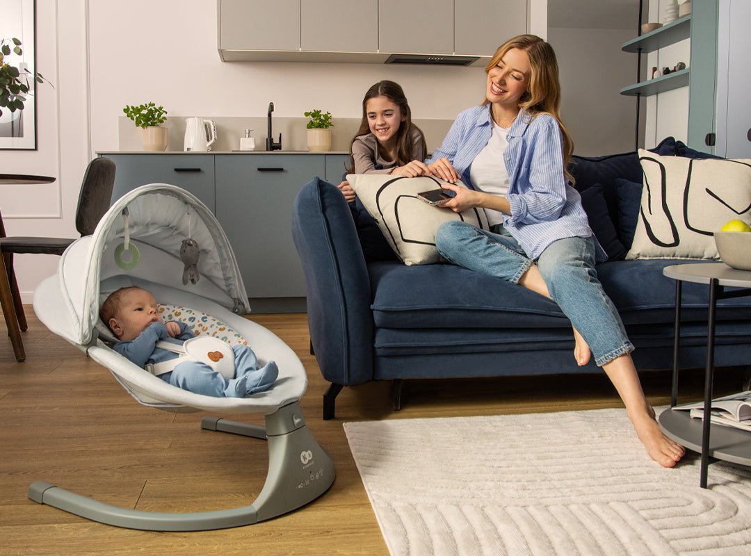 Silla mecedora para bebé: guía completa para elegir la tuya - Mini Nuts - Expertos en sillas de auto y coches de paseo