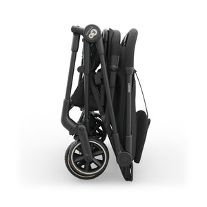 Coche de paseo de cabina Nebo Kinderkraft color negro plegado y de pie