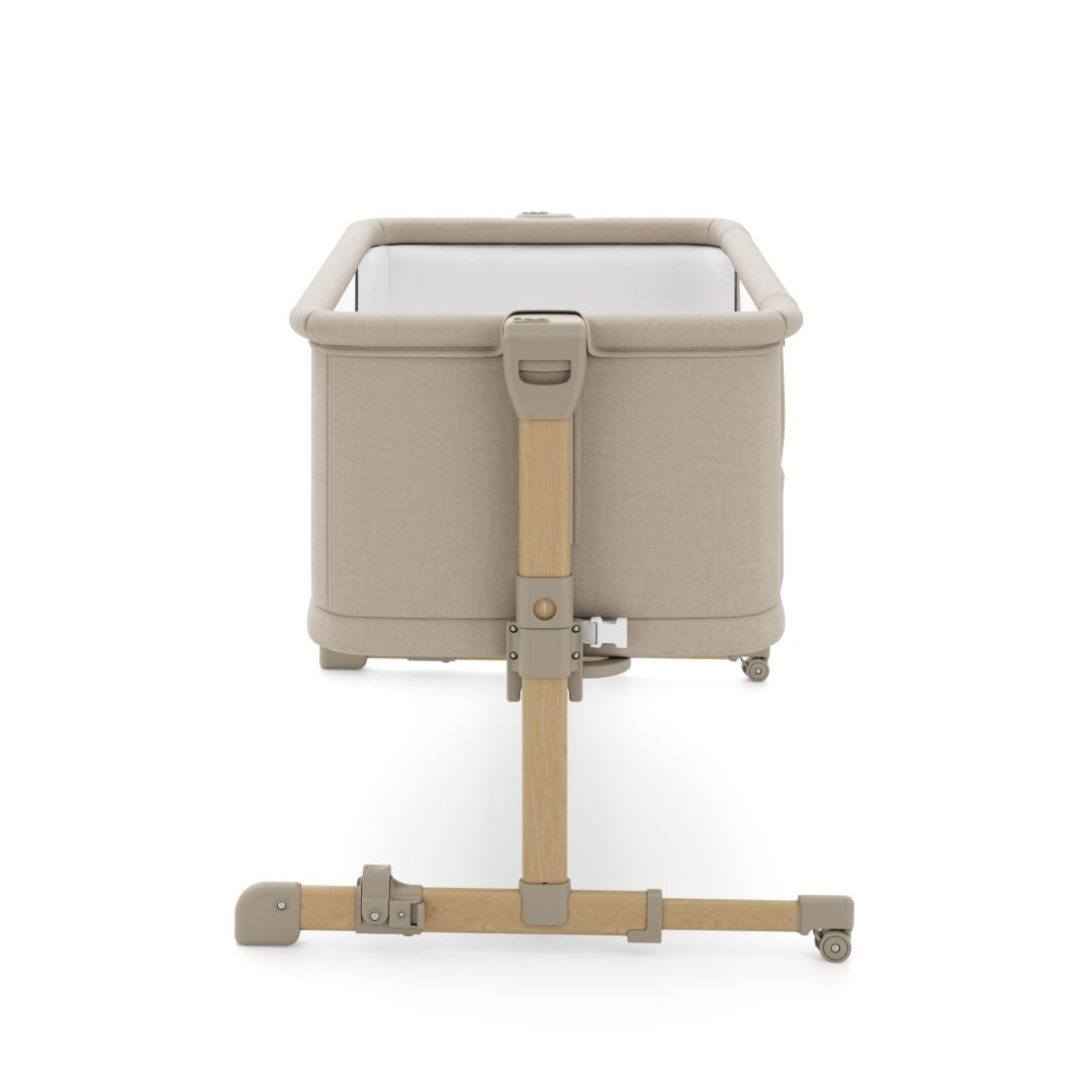 Ajuste de altura cuna colecho Nestee Grow 2 Beige, compatible con distintas camas