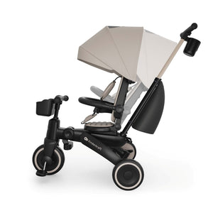 Triciclo Multifuncional  6 en 1 Jazz 3 beige de kinderkraft asiento reclinable hacia adelante