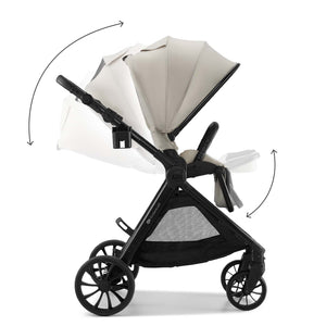 Coche de paseo VESTO 2 Beige Kinderkraft, vista 5