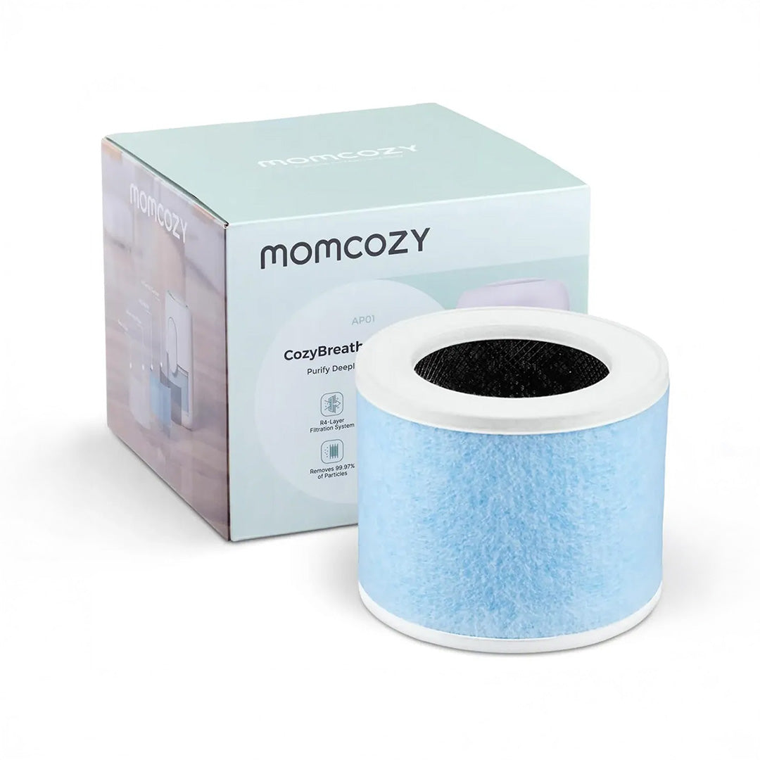 Repuesto filtro Momcozy CozyBreath AP01 — filtro 4 capas HEPA H13 para purificador de aire bebé