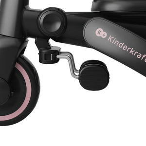 Triciclo Multifuncional  6 en 1 Jazz 3 pink de kinderkraft  detalle pedal