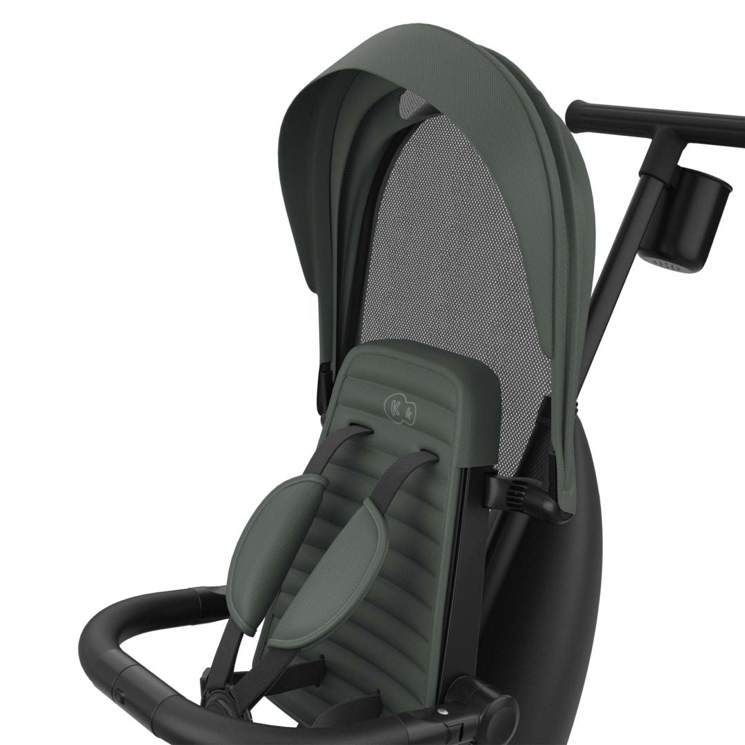Triciclo Multifuncional  6 en 1 Jazz 3 green de kinderkraft detalle respaldo 