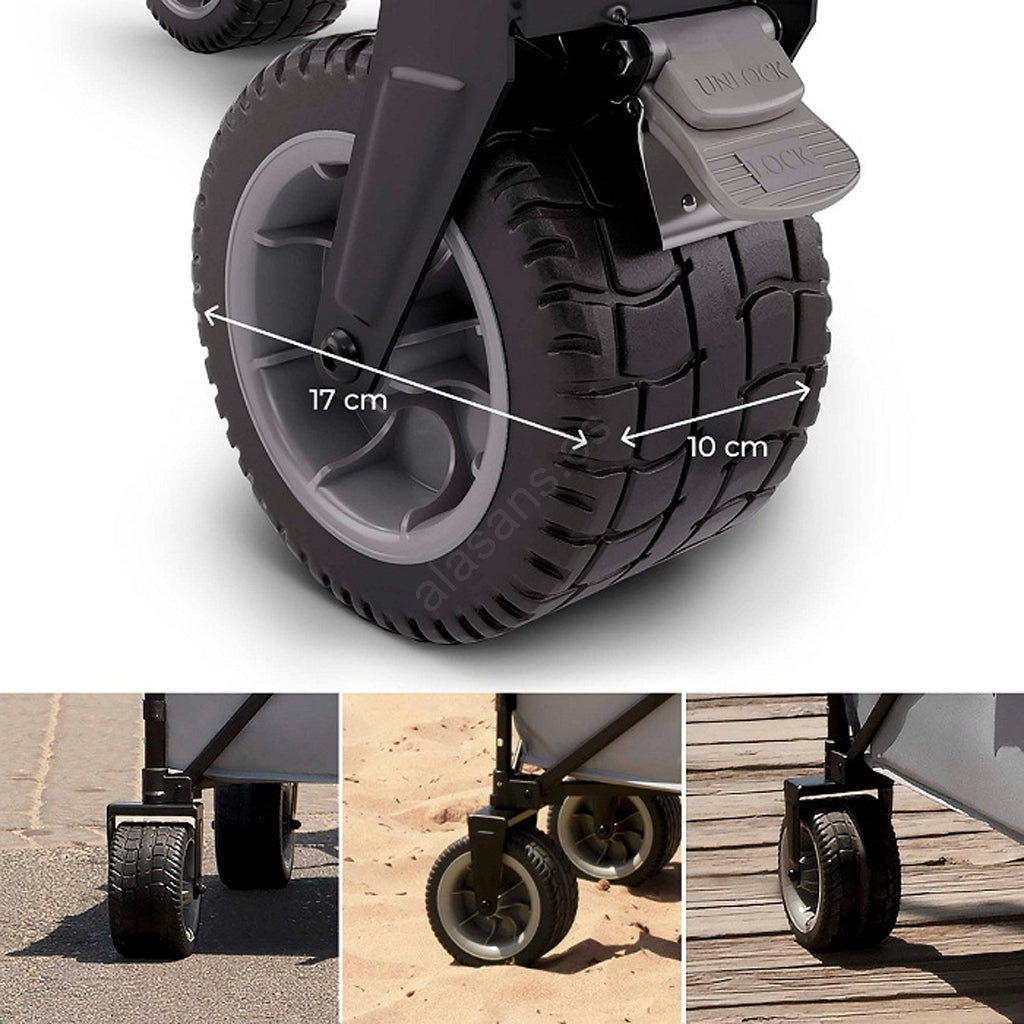 Carrito de transporte plegable Rollster