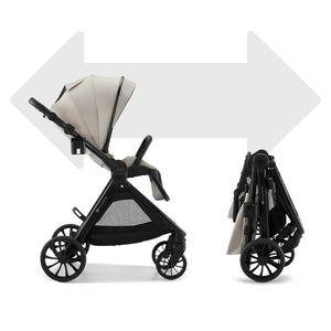 Coche de paseo VESTO 2 Beige Kinderkraft, vista 7