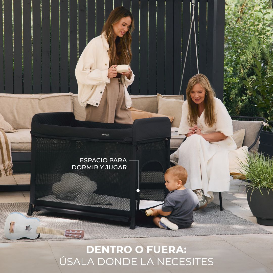 Colchón incluido con funda de algodón lavable cuna Moon Dream Kinderkraft