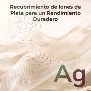 Recubrimiento de iones de plata Ag del filtro Momcozy AP01 para mayor rendimiento y duración