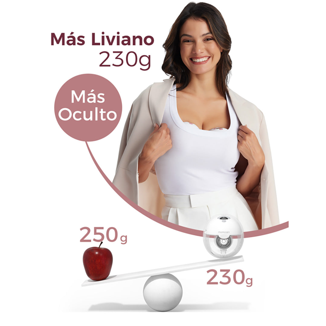Extractor de Leche Materna M5 Smart Control por App y Manos Libres