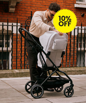 coche de paseo eezy twist 2 360 asiento reversible 10% de descuento en CYBER mininuts del 29 de mayo al 03 de junio