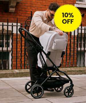 coche paseo asiento reversible giratorio eezy s twist cyber 10% de descuento cybr mininuts