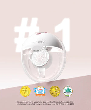 extractor de leche materna inalámbrico m5 smart de momcozy 