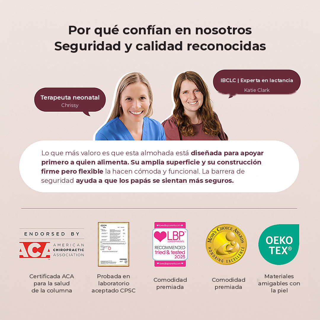 Seguridad y calidad reconocidas del cojín de lactancia NP008 de Momcozy