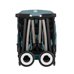 Coche de paseo Libelle 2026 stormy blue de Cybex Gold vista frontal plegado