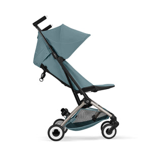 Coche de paseo Libelle 2026 stormy blue de Cybex Gold vista lateral