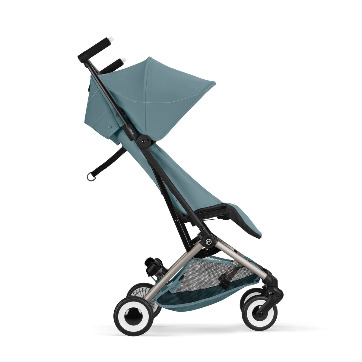 Coche de paseo Libelle 2026 stormy blue de Cybex Gold vista lateral
