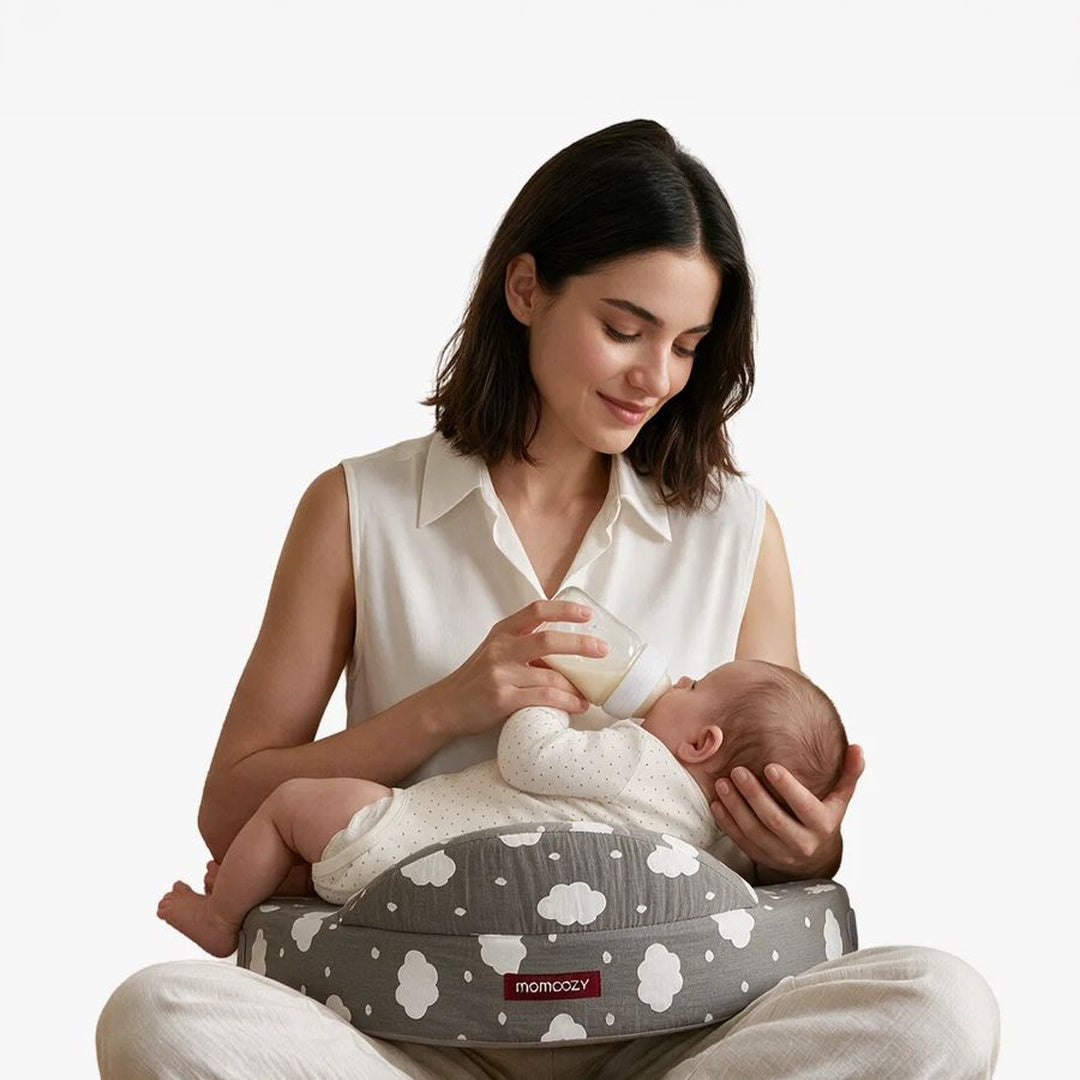 Cojín de lactancia MaxSupport Momcozy