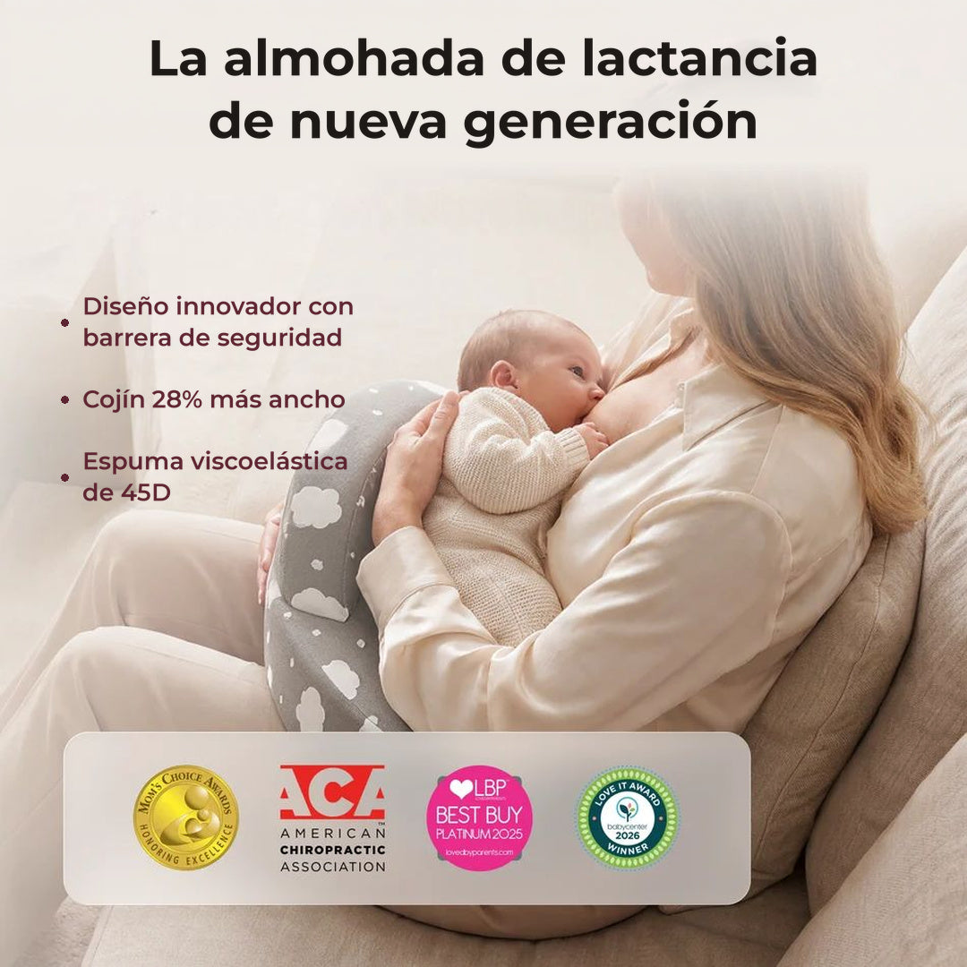 Cojín de lactancia MaxSupport Momcozy