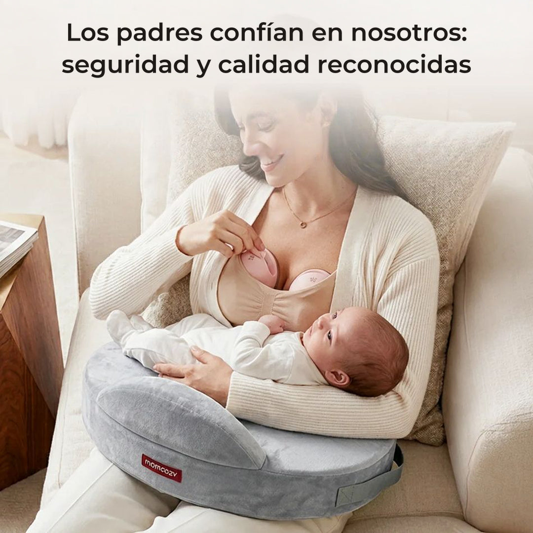 Cojín de lactancia MaxSupport Momcozy