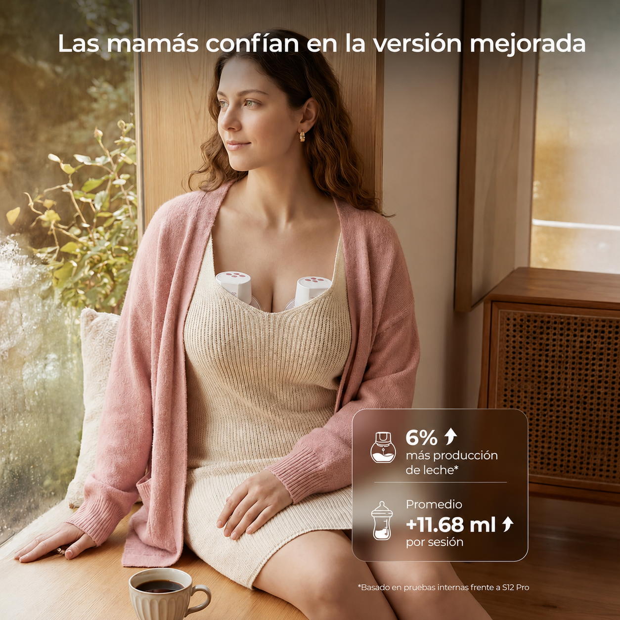 extractor de leche S12 Pro Quick Doble de momcozy