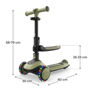 Scooter Evolutivo 2 en 1 Halley 2 Kinderkraft