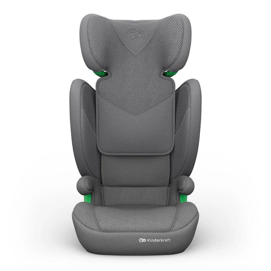 Silla de auto Butaca Junior Fix 2 Plus i-Size Kinderkraft color gris, vista frontal
