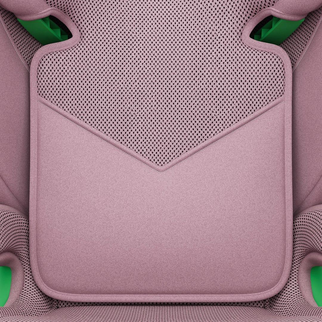 Silla de auto Butaca Junior Fix 2 Plus i-Size Kinderkraft color rosa, vista frontal
