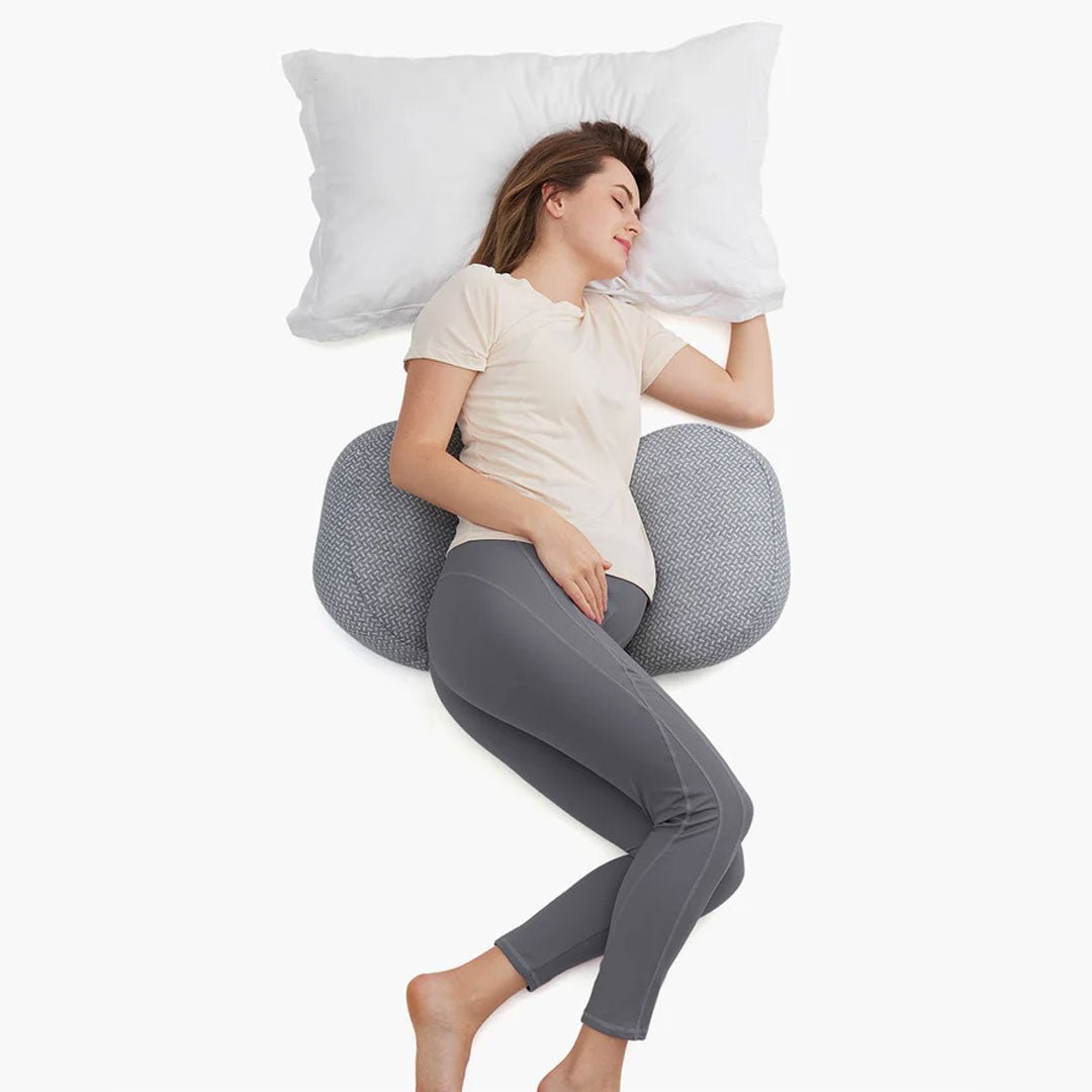 Almohada de embarazo con apoyo lateral - MOMCOZY - Mini Nuts - Expertos en sillas de auto y coches de paseo