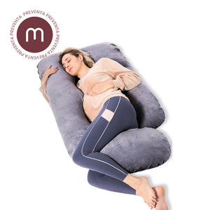 Almohada de embarazo forma de U - MOMCOZY - Mini Nuts - Expertos en sillas de auto y coches de paseo